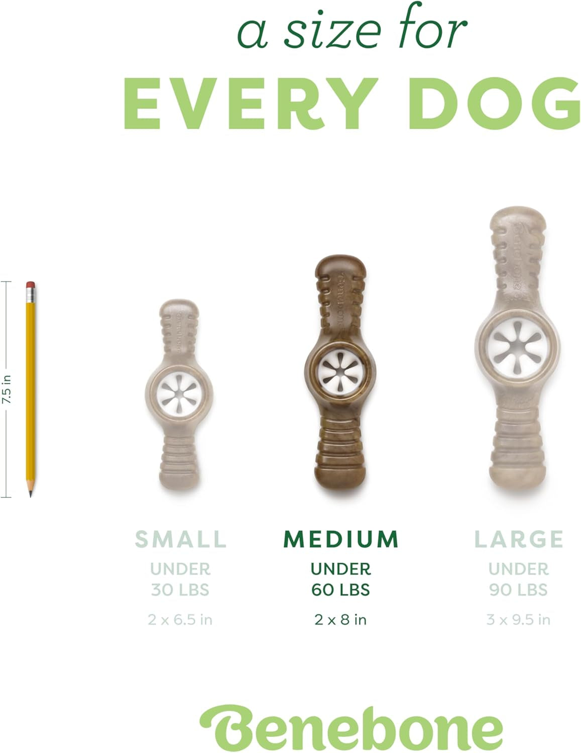 Pawplexer Interactive Treat Dispensing Tough Dog Puzzle Chew Toy, Made in USA, Medium, Real Bacon Flavor